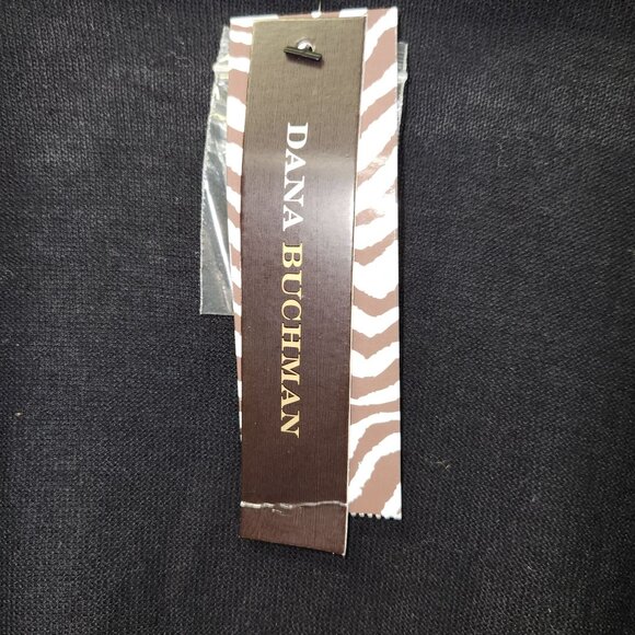 Dana Buchman Women's L Open Front Water Fall Striped Sweater New 2287 - Picture 5 of 8